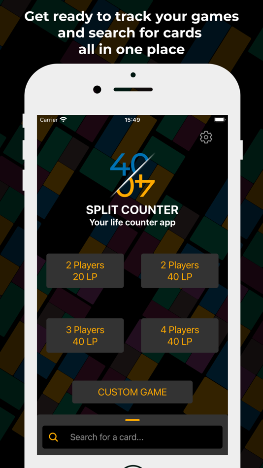 #1. Split Counter - MTG Utility (iOS) 由: Marcel Carvalho