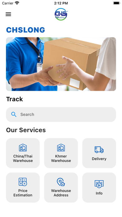 CHS Transportation Screenshot