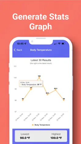 Game screenshot Body Temperature App Tracker ◉ hack