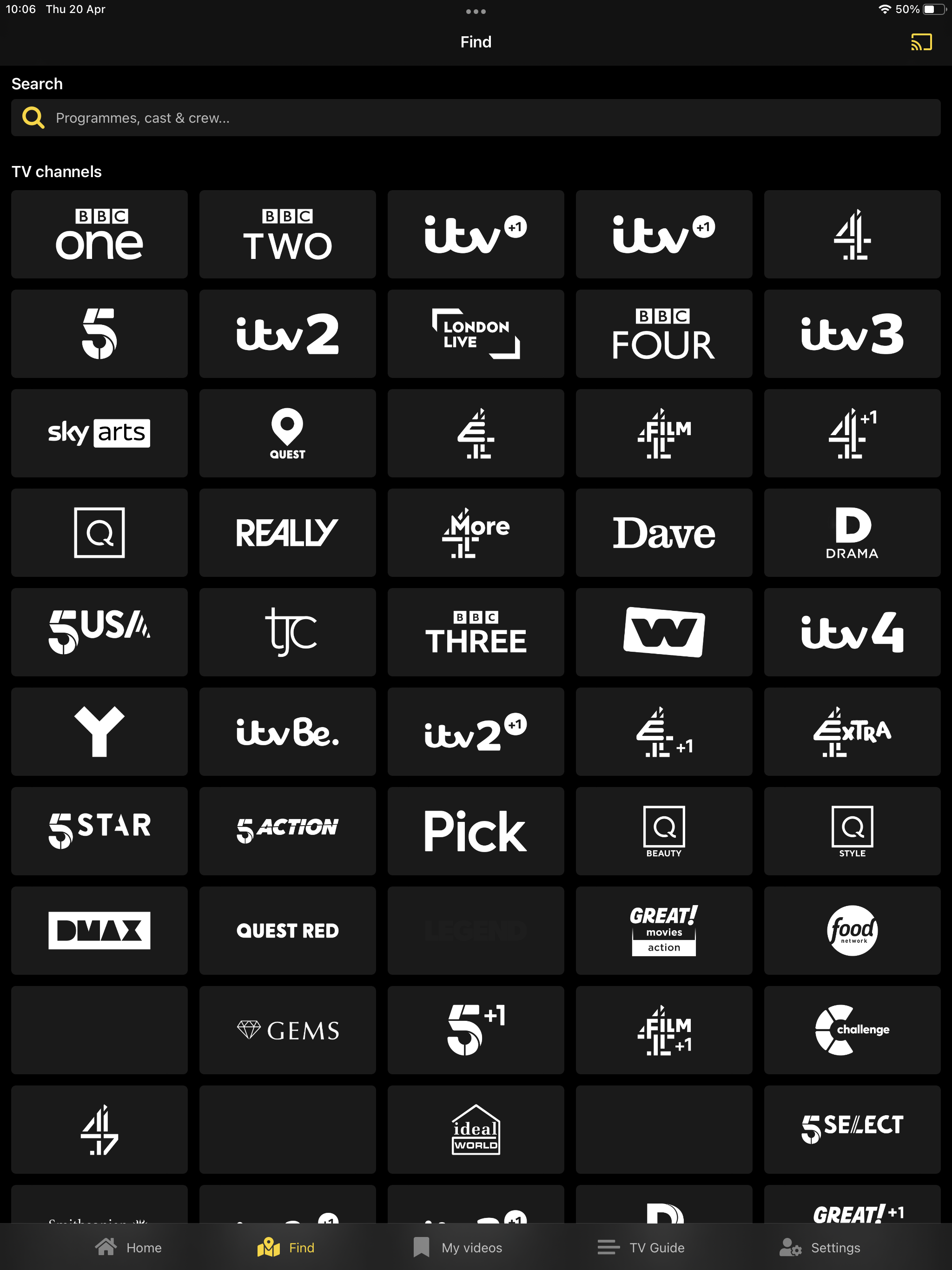 Connect Fibre TV