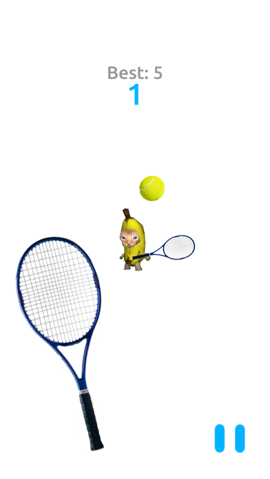 Cat Tennis Battle Screenshot