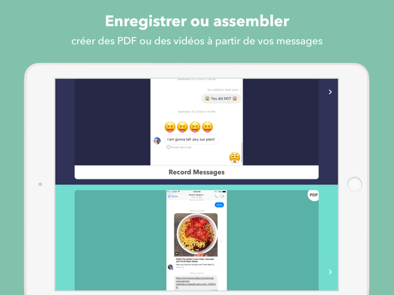 Screenshot #5 pour Exporter les messages en PDF