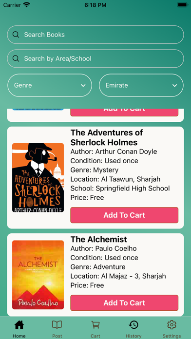 ShareAllBooks Screenshot