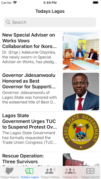 Today's Nigeria Screenshot