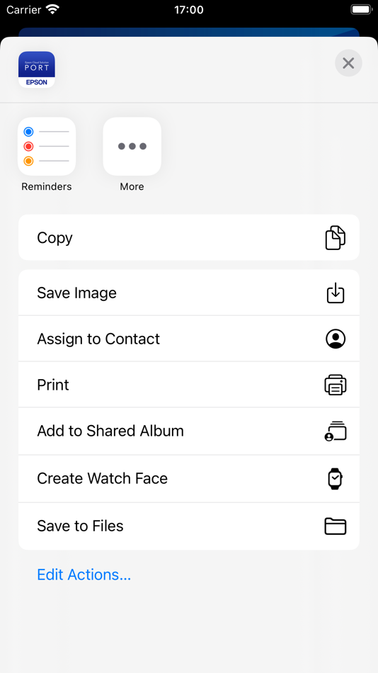#6. Epson Cloud Solution PORT (iOS) 由: Seiko Epson Corporation