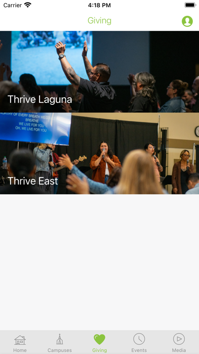 iThrive Church Screenshot