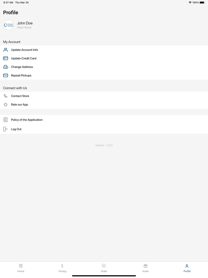 Wash Street - Laundry Service