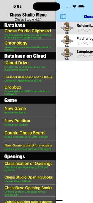 ChessBase Online for iOS