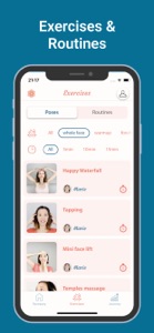 Faceauty: Face Yoga Exercise screenshot #2 for iPhone