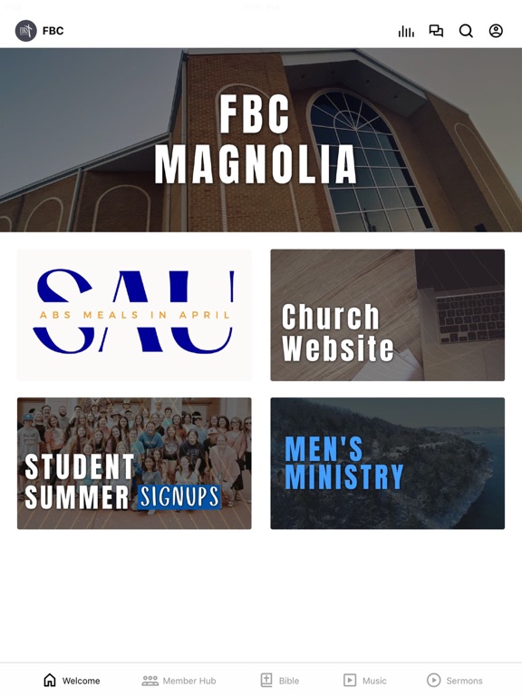 Screenshot #4 pour First Baptist Church Magnolia
