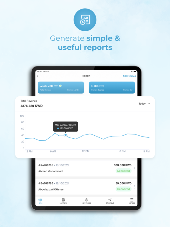 UPayments iPad screenshot 7 - Finance app