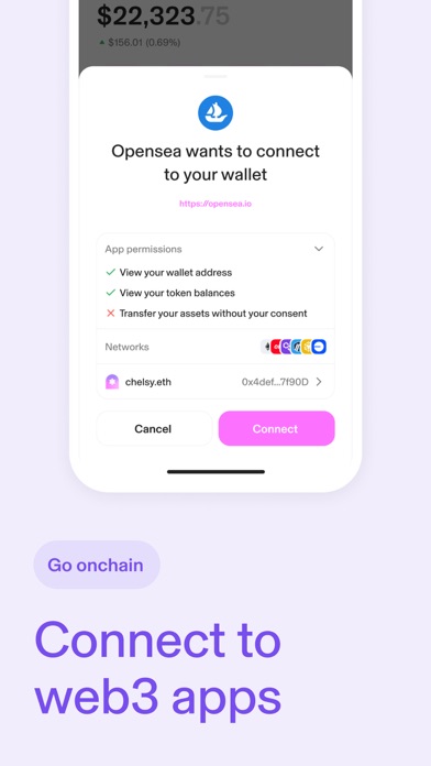 Uniswap: Crypto & NFT Wallet Screenshot