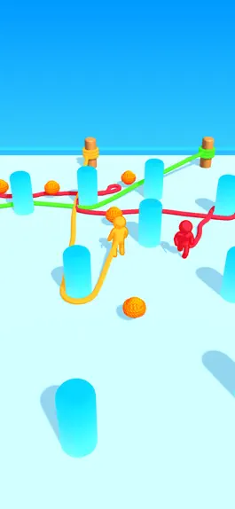 Game screenshot Rope Race 3D! hack