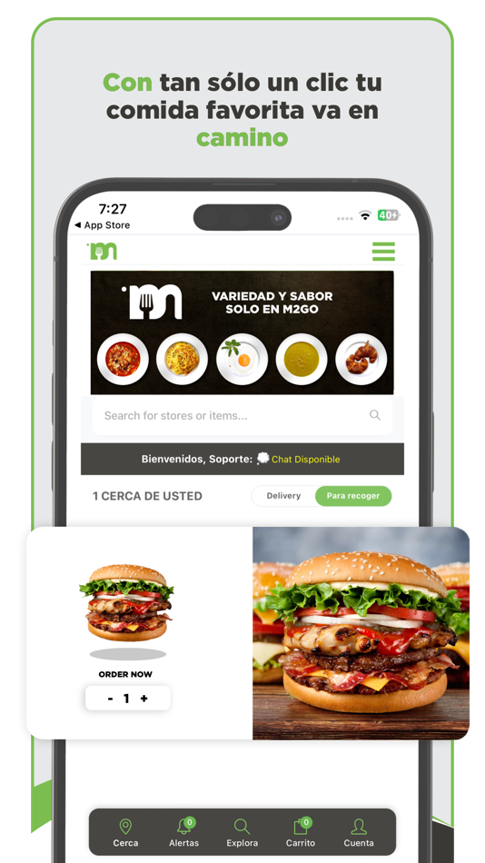 #2. Manjar2Go (iOS) By: Zero System, Inc.