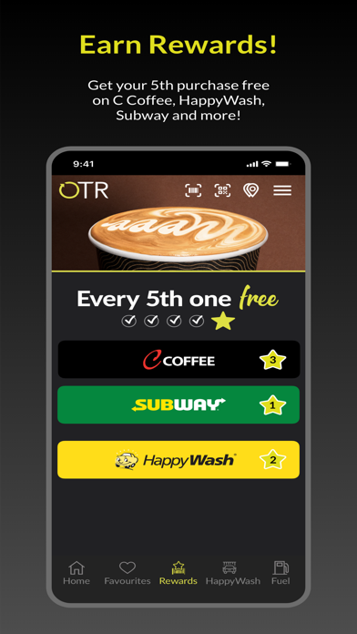 OTR App - Coffee & Fuel Dealsのおすすめ画像6