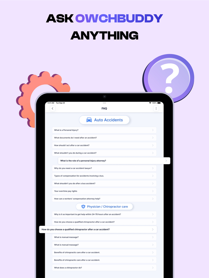 OwchBuddy AI Injury Assistant