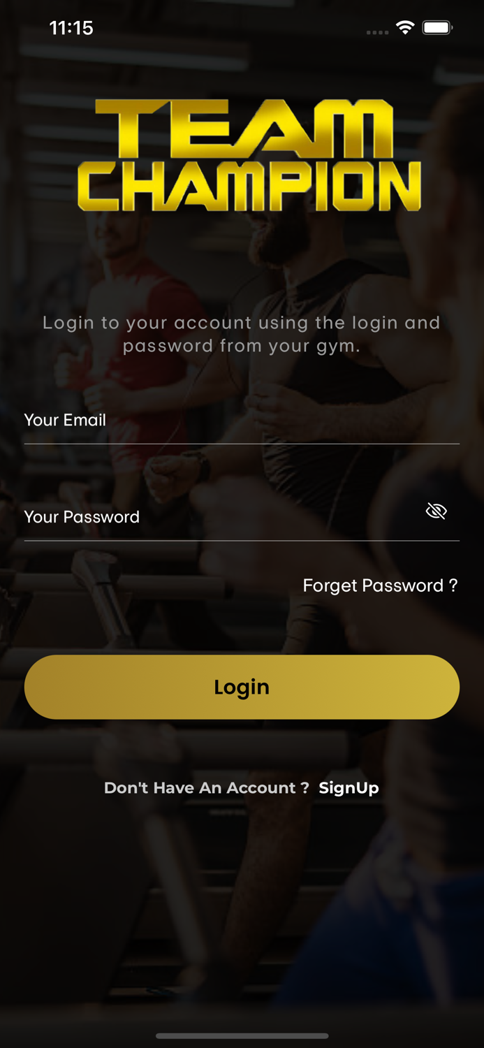 Team Champion Fitness