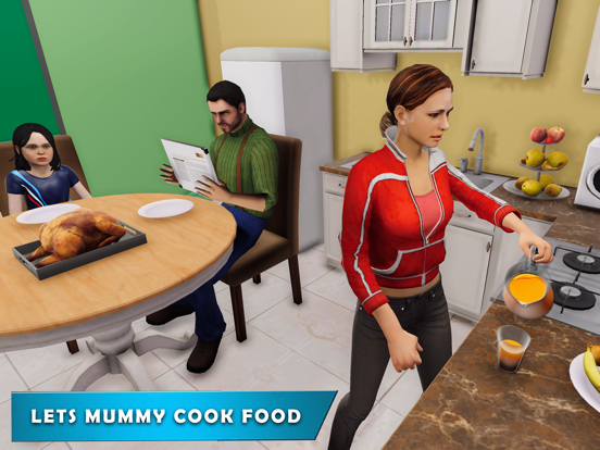 Virtual Mom Life Happy Family