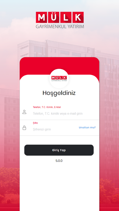 Mülk Gayrimenkul Yatırım Screenshot