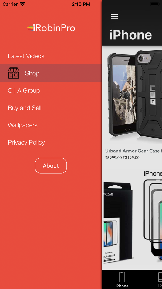 #2. iRobinPro (iOS) By: Richard Chinnappan