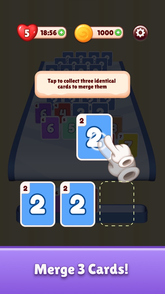 #1. Merge Cards 3D (iOS) 由: App Lock LLC