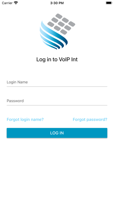 VoIP Int Screenshot