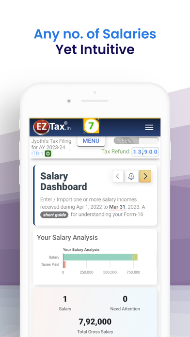 Income Tax Filing App | EZTax Screenshot