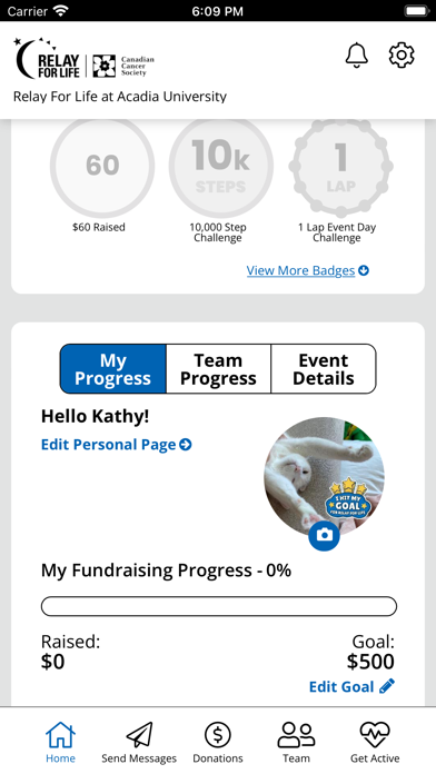 Relay For Life Canada Screenshot