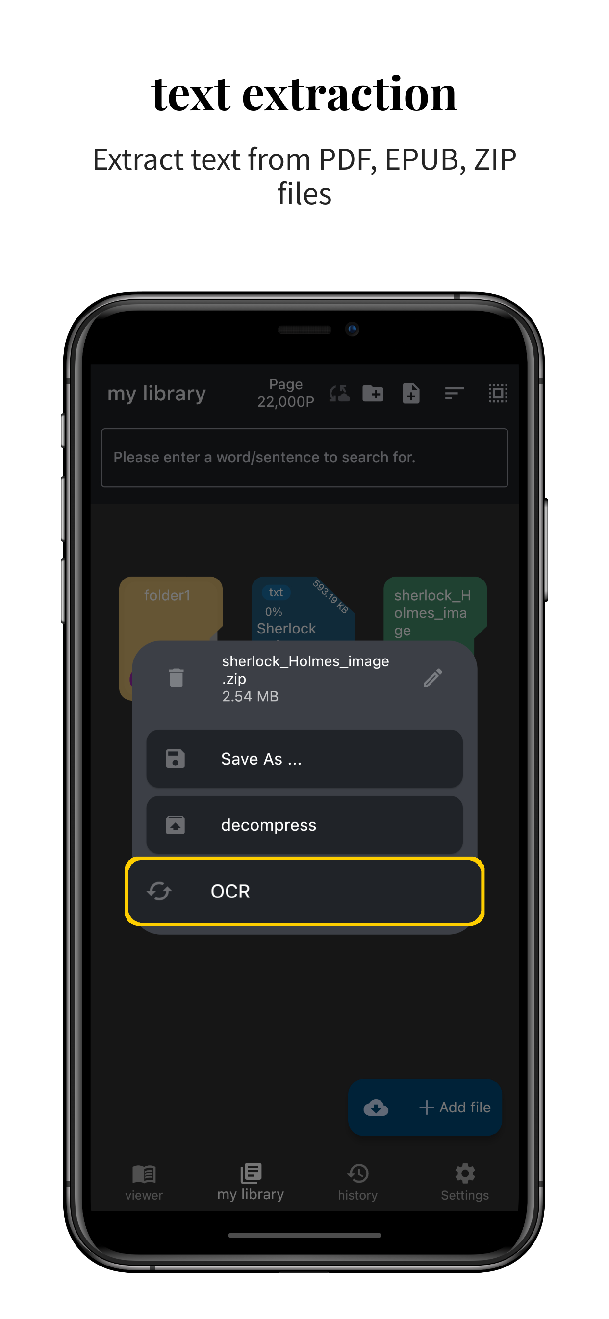 TTReader - Text Reader, OCR