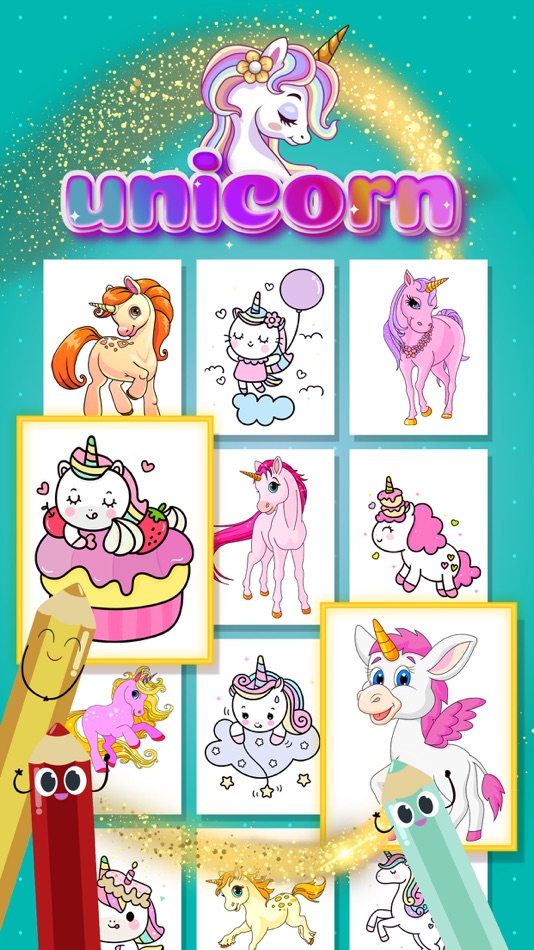 Unicorns Coloring Book - 1.3 - (iOS)