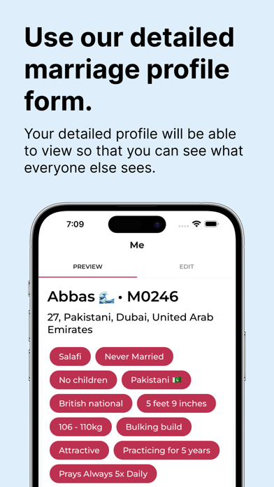 Sunnah Match Screenshot