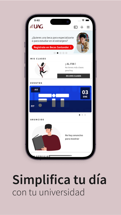UAG Campus Digital Screenshot