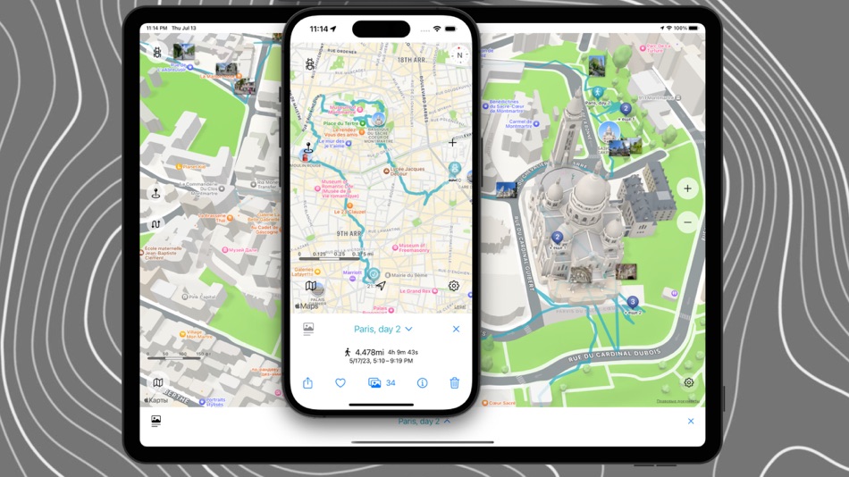 #8. Ant tracker, GPS-phototracker (iOS) 由: Vladimir Tezin