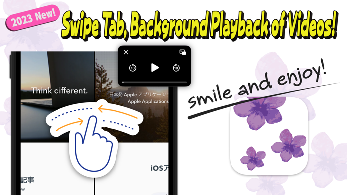 SmileBrowser  YT background