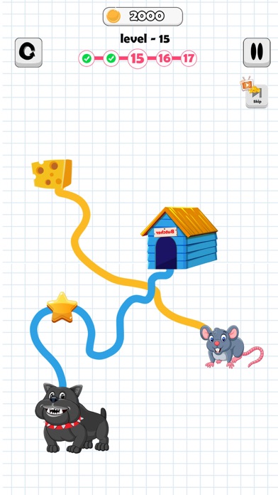 Pet Rush Draw Home Puzzle Screenshot