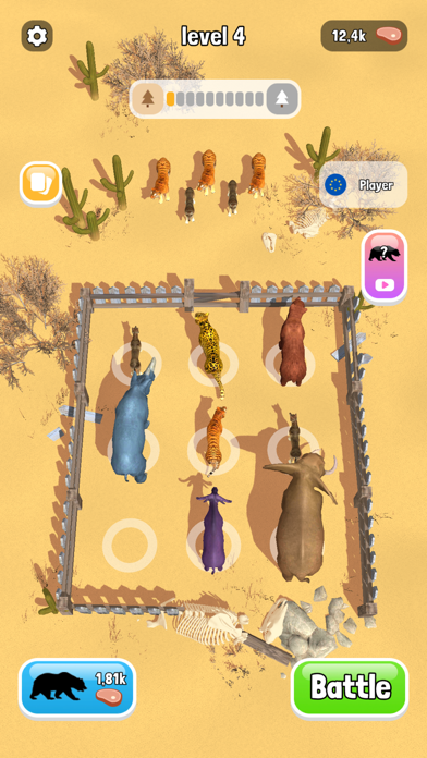 Wild Life: Animal Merge & Hunt Screenshot