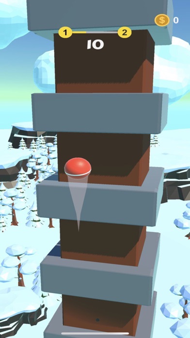 Go Ball Jump Tower Screenshot