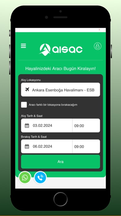 Alsac Rent a Car Screenshot