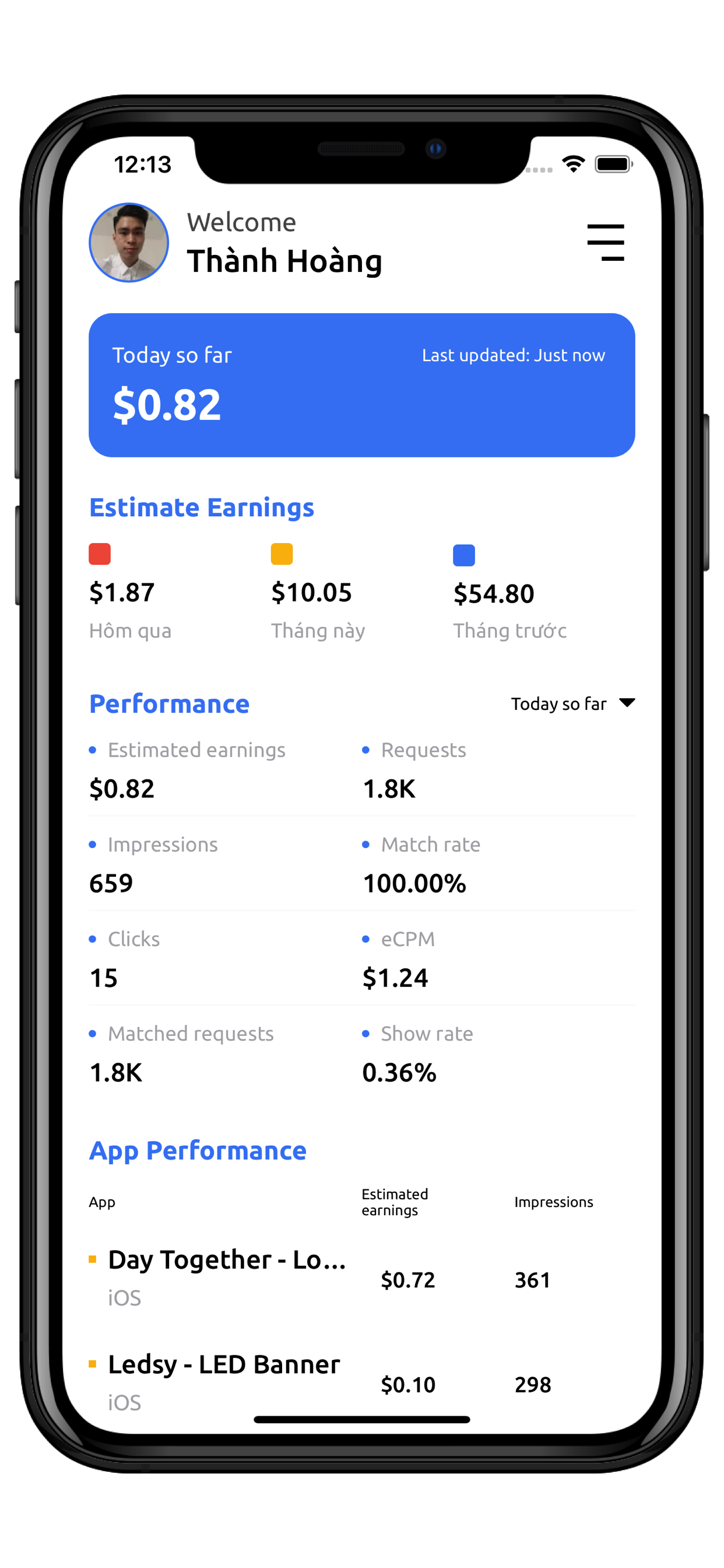 Earnings Tracker