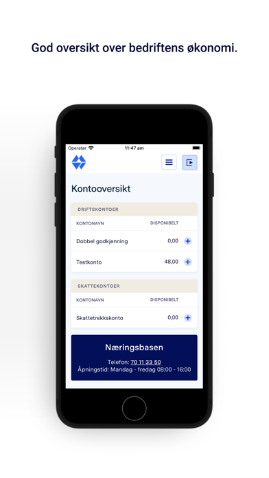 Sparebanken Møre Bedrift Screenshot