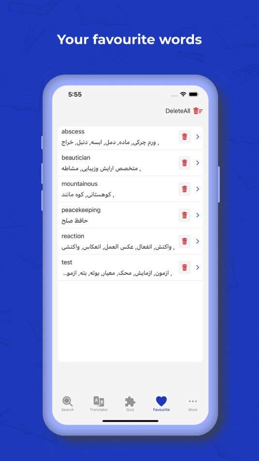 #5. Persian Dictionary+ Translator (iOS) Podle: Trupti Parsaniya