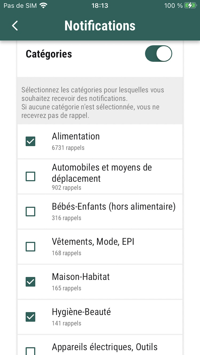 Alerte Conso - Rappel Produit