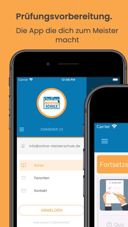 Online Meisterschule Lernapp