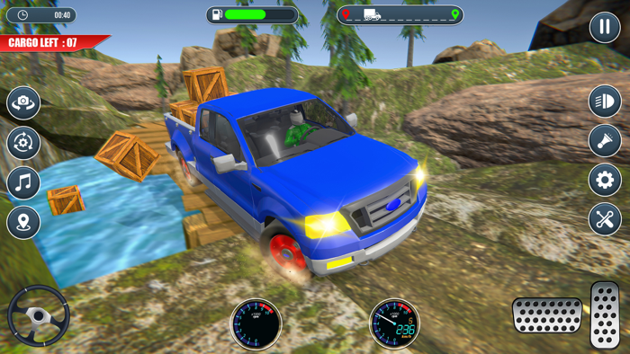 Cargo Truck Driving Offroad