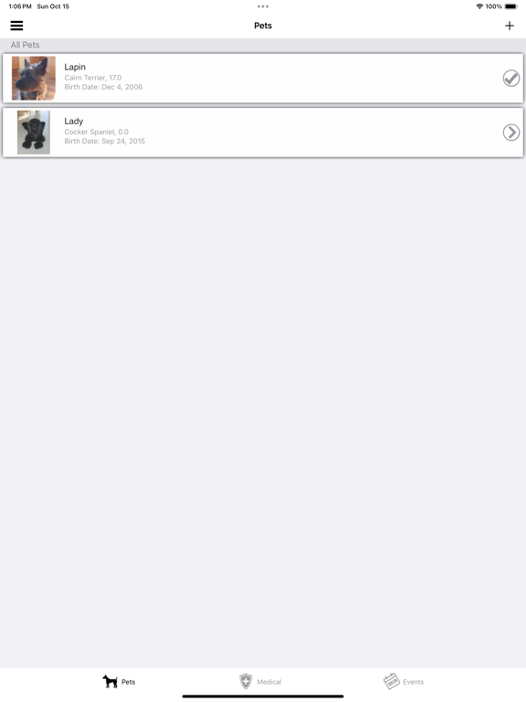 Screenshot #4 pour myPetCare