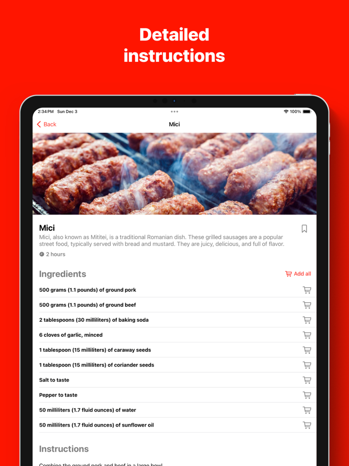 Recipes of the world