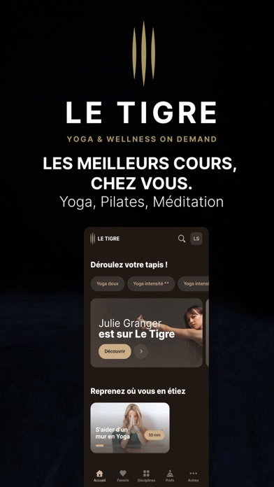 Le Tigre - Yoga, Fitness Screenshot