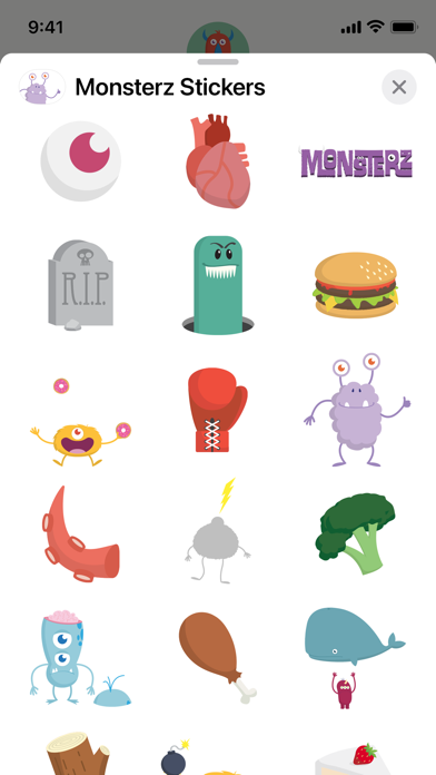 Monsterz Stickers Screenshot