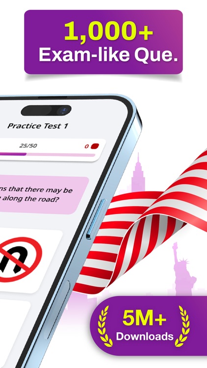 DMV Permit Practice Test Prep!