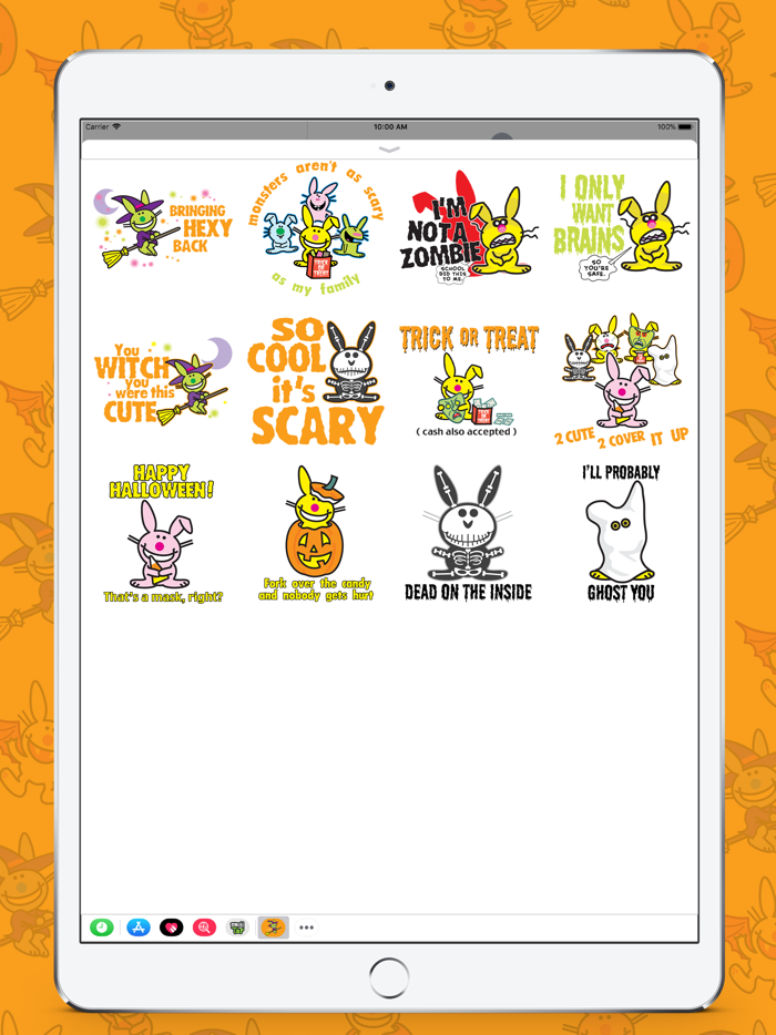 Its Happy Bunny Halloween